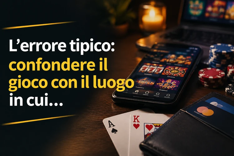 L’errore tipico: confondere il gioco con il luogo in cui lo si cerca