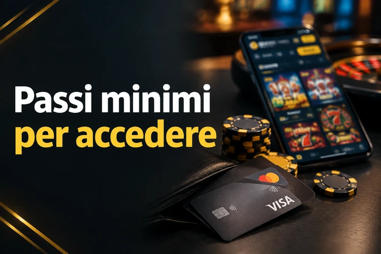 Passi minimi per accedere