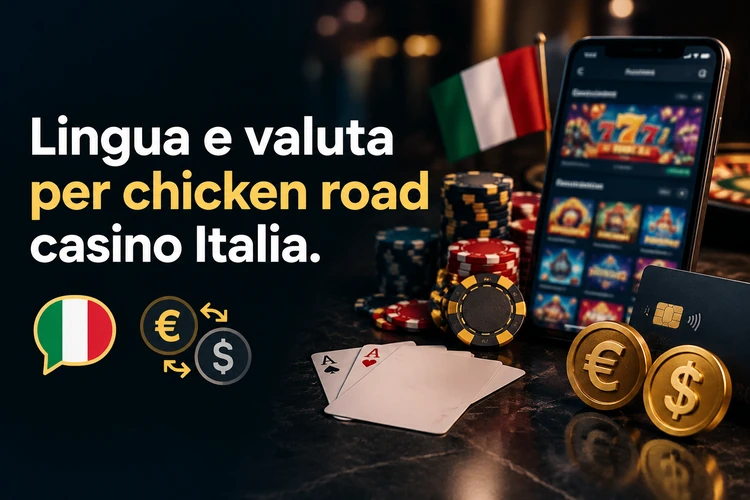 Lingua e valuta per chicken road casino Italia