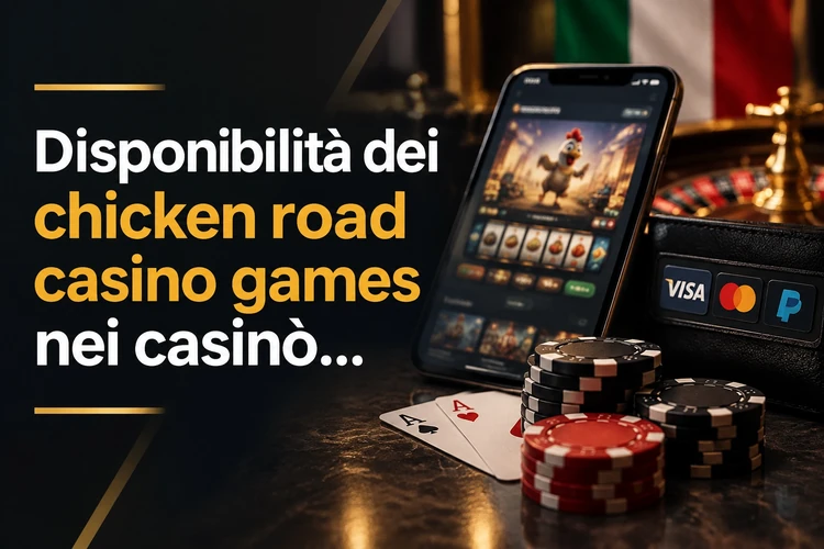 Disponibilità dei chicken road casino games nei casinò online
