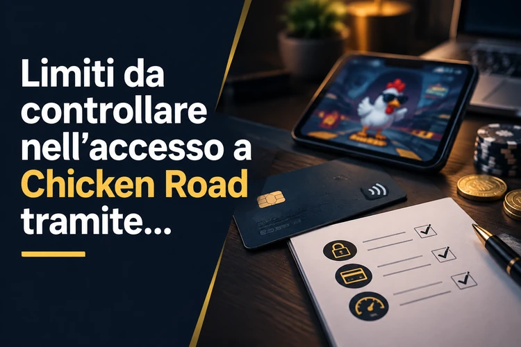 Limiti da controllare nell’accesso a Chicken Road tramite Eurobet