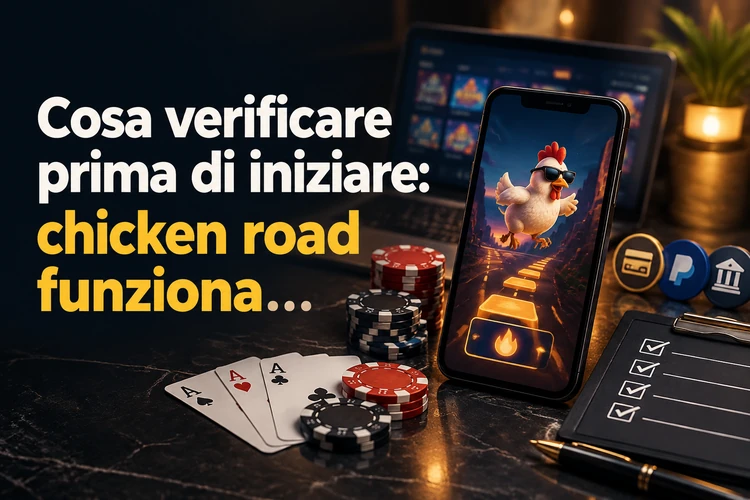 Cosa verificare prima di iniziare: chicken road funziona davvero?