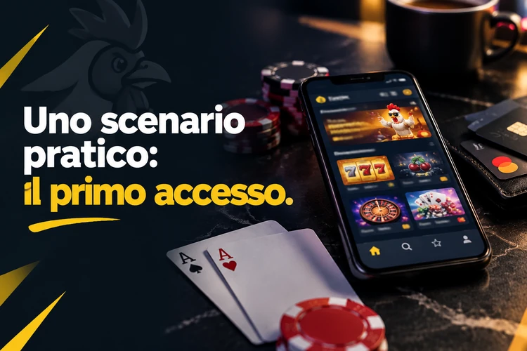 Uno scenario pratico: il primo accesso