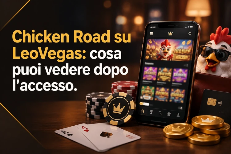 Chicken Road su LeoVegas: cosa puoi vedere dopo l'accesso